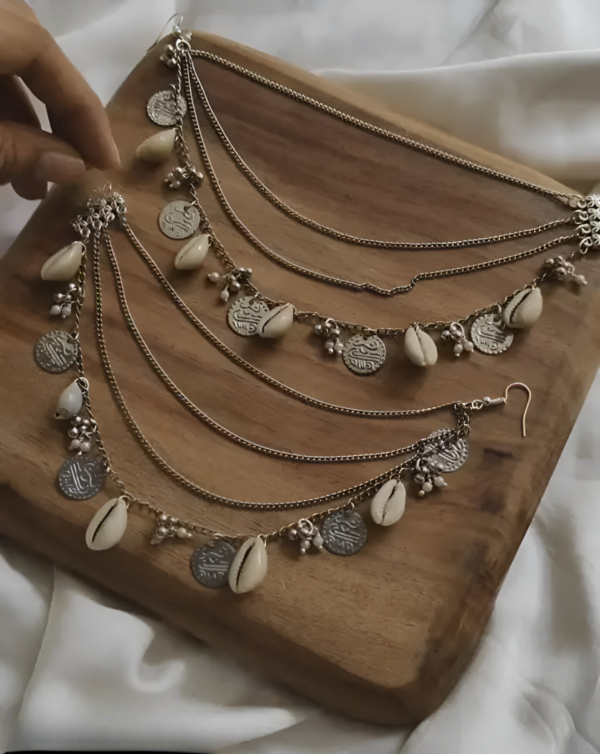 Oxidized Cowrie Boho Strings... - Image 3